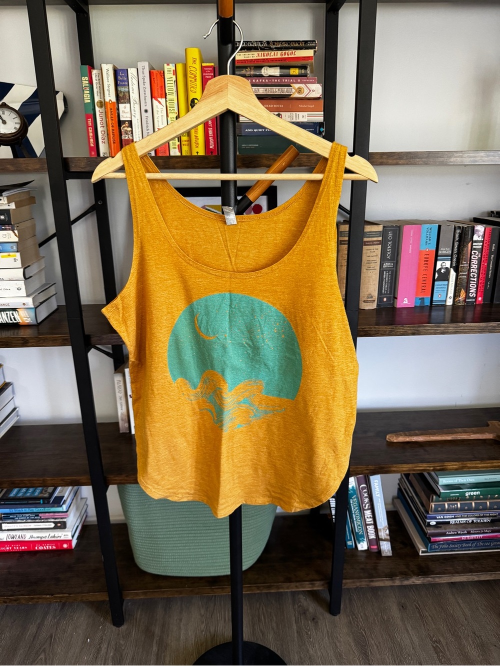 Artichoke • Women’s Mustard Wave Tank Top